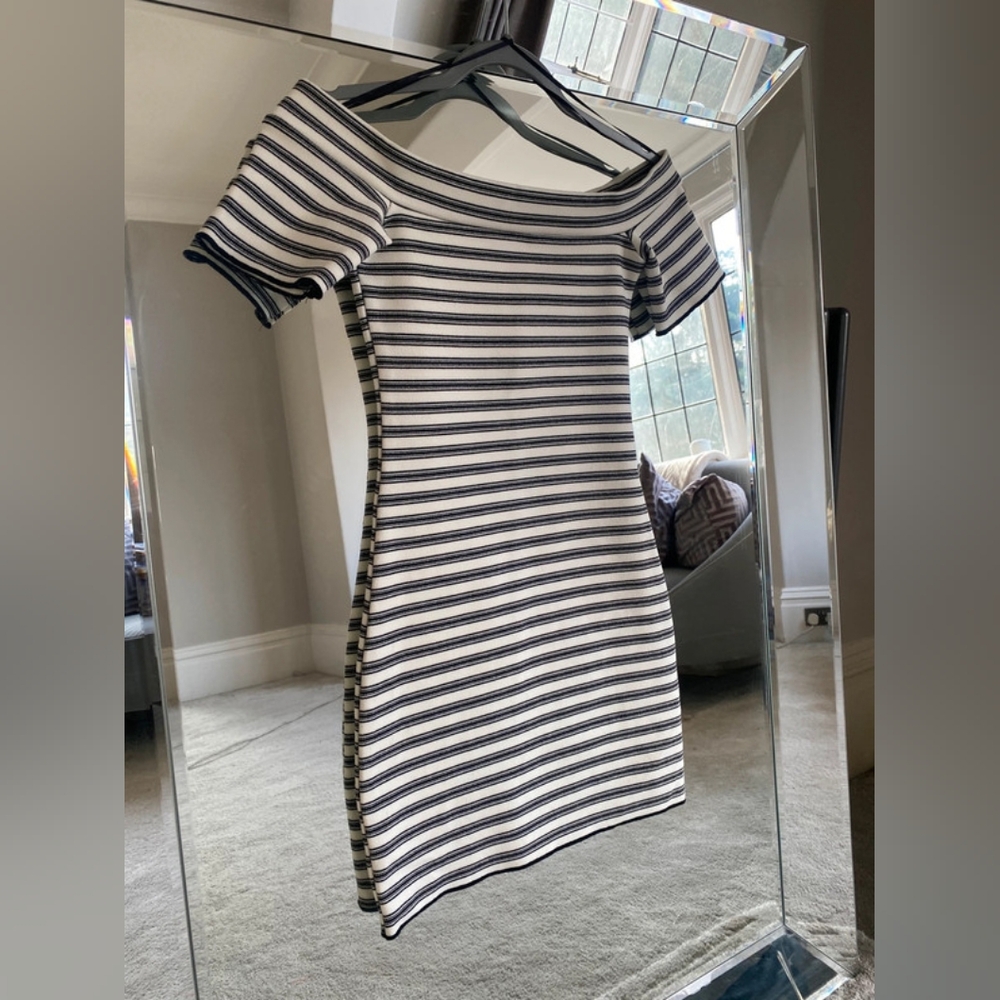 Zara off shoulder mini dress